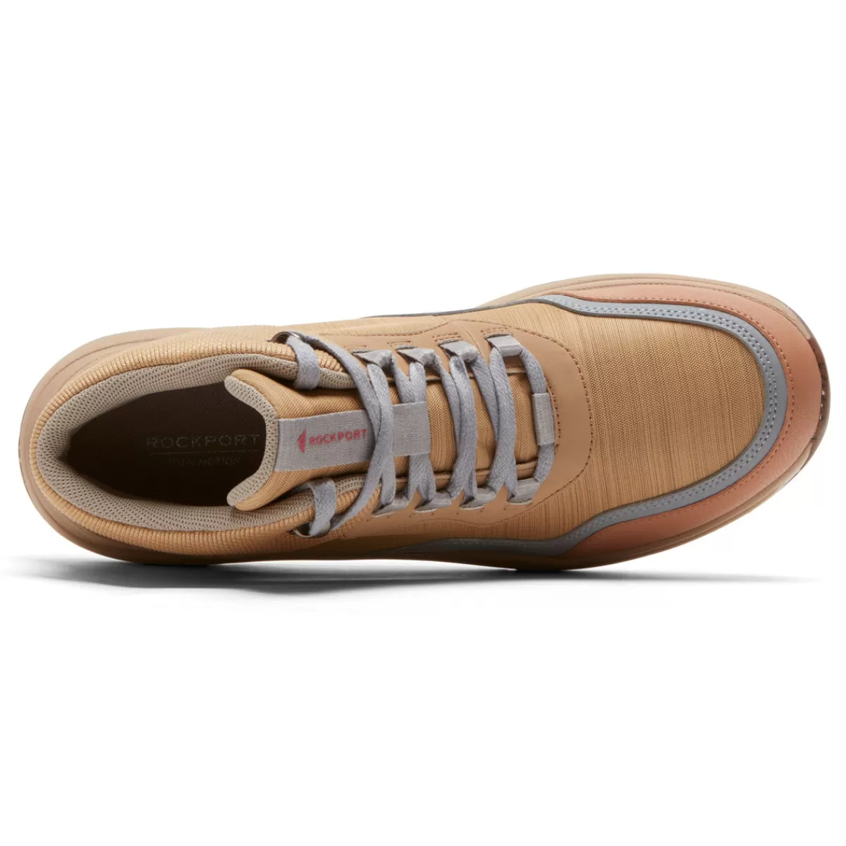 Botas E Botas>Rockport Bota de caminhada feminina Total Motion Trail à prova d'água para todos os climas Tan Têxtil Wp Eco
