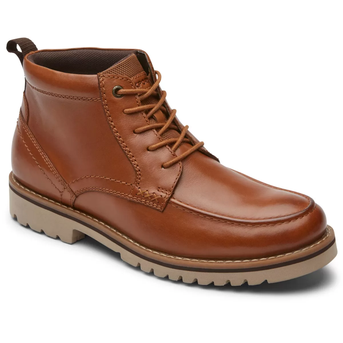 Botas>Rockport Bota Mitchell Moc masculina bronzeado