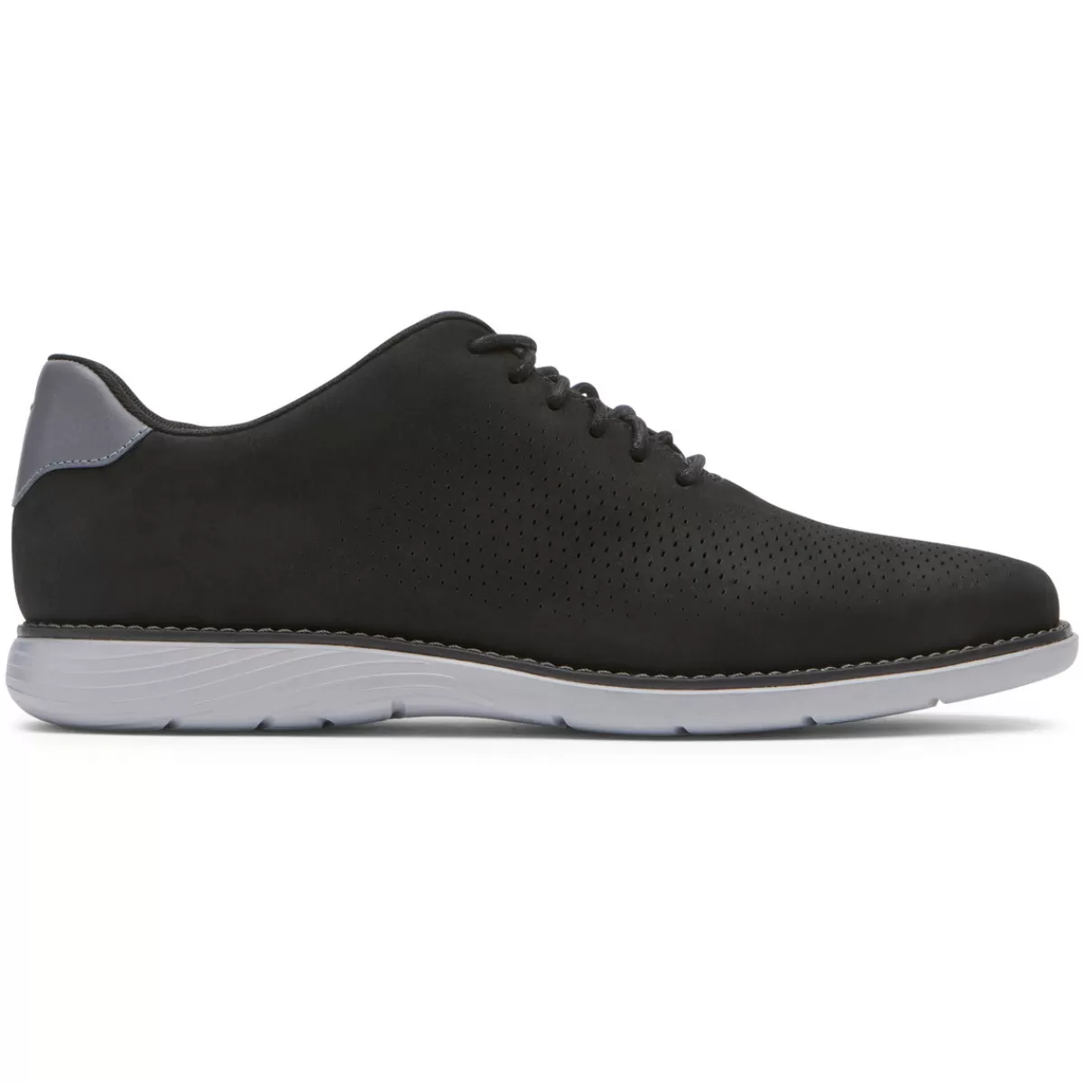 Tênis>Rockport Garett Oxford Moderno Masculino Preto