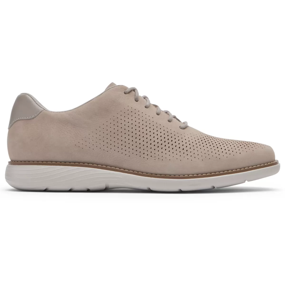 Tênis>Rockport Garett Oxford Moderno Masculino Areia rochosa