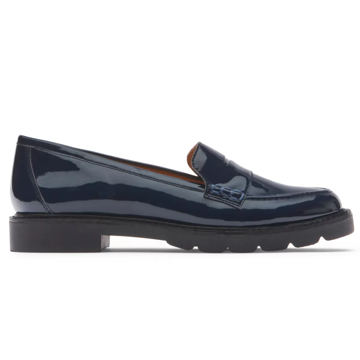 Mocassins>Rockport Mocassim feminino Kacey Penny Patente da Marinha