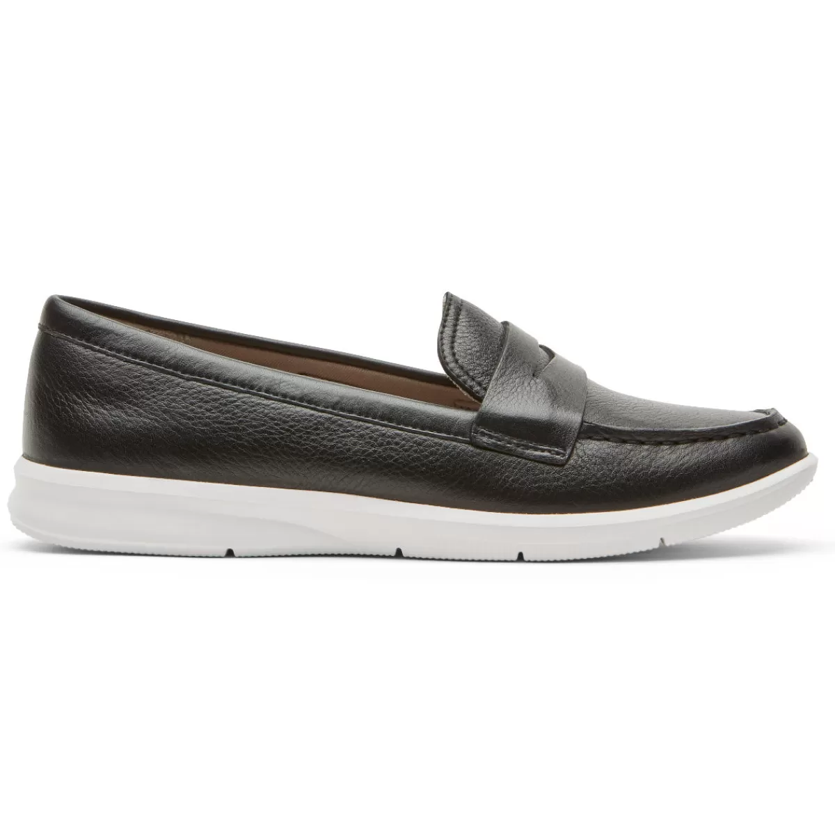 Mocassins>Rockport Mocassim feminino lavável Ayva Preto