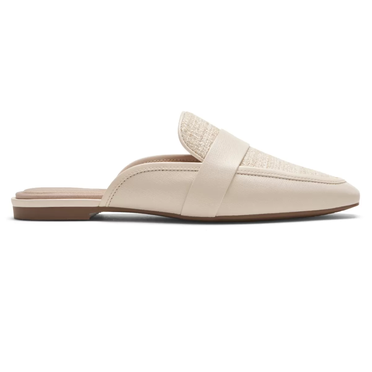 Mocassins>Rockport Mocassim feminino Total Motion Laylani Bouclé de baunilha