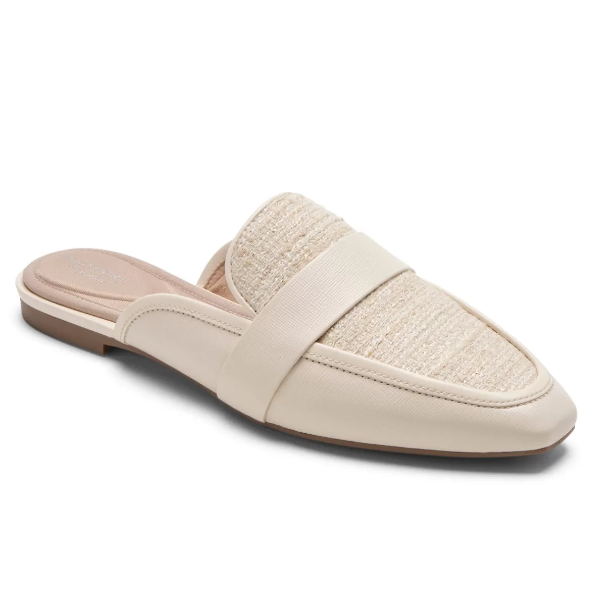 Mocassins>Rockport Mocassim feminino Total Motion Laylani Bouclé de baunilha