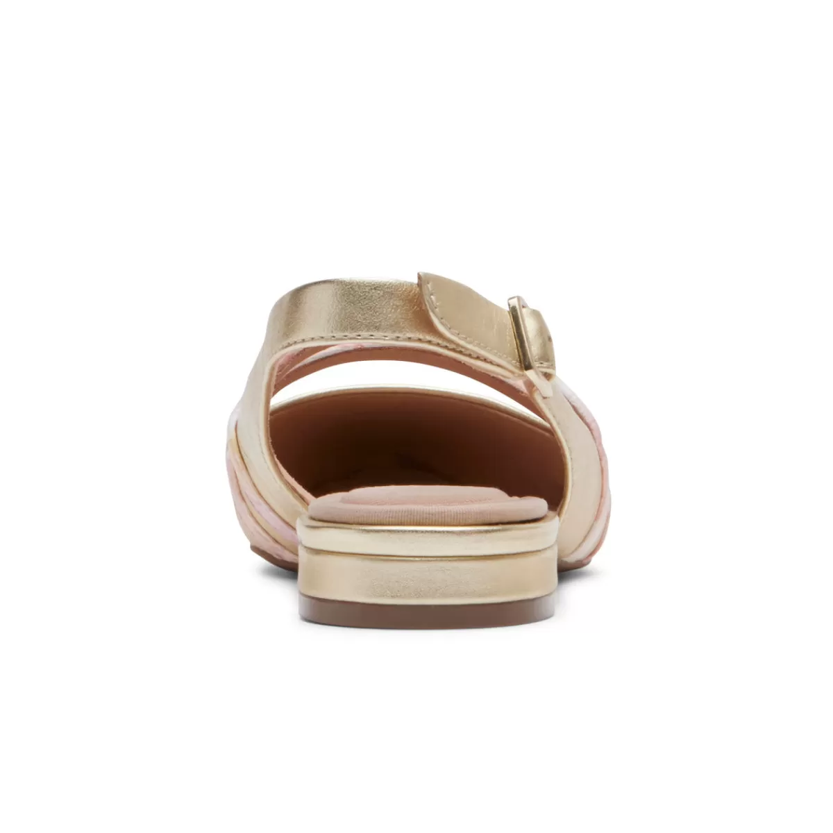 Sapatos>Rockport Mulhereses Oh alegria! Sapato Total Motion Adelyn Strappy Slingback Dourado/Rosa