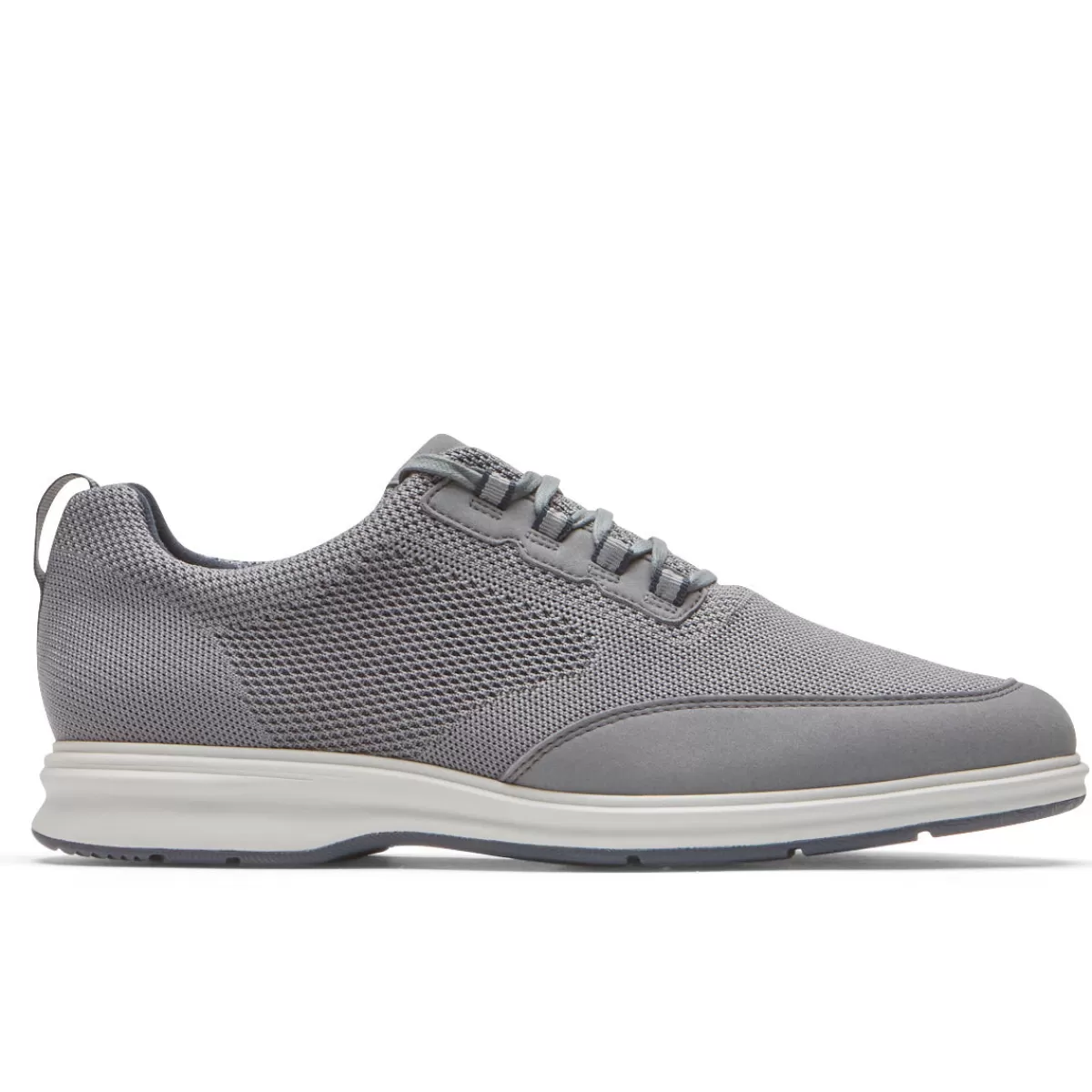 Oxfords E Cadarços>Rockport Oxford masculino em malha Total Motion City Aço cinza