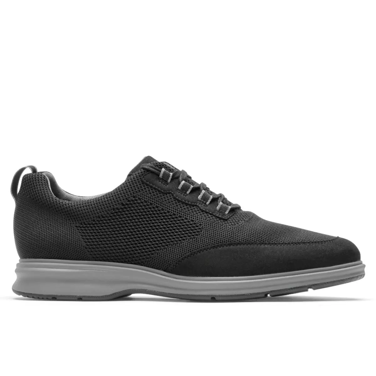 Oxfords E Cadarços>Rockport Oxford masculino em malha Total Motion City Preto