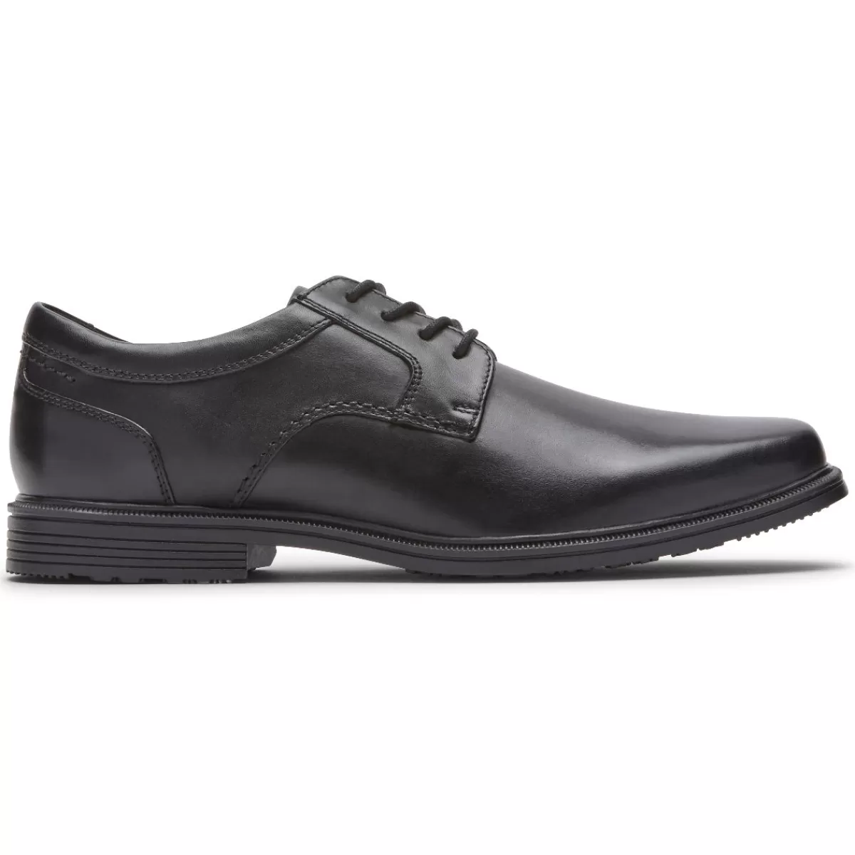 Oxfords E Cadarços>Rockport Robinsyn masculino à prova d'água com bico liso Oxford Preto
