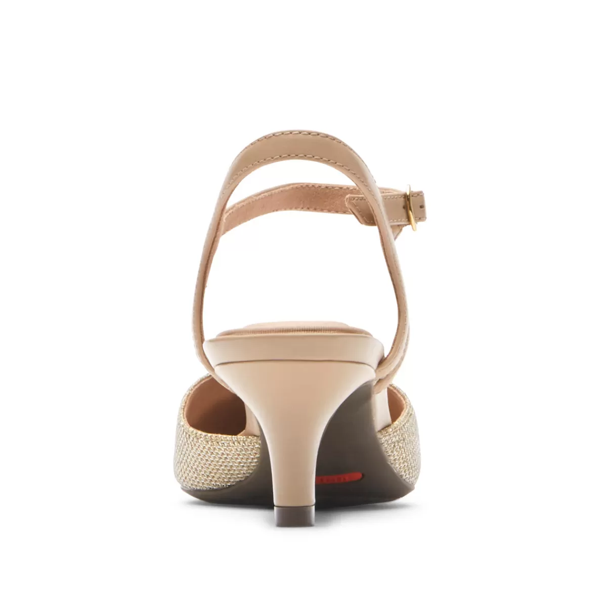 Saltos>Rockport Salto feminino com tira no tornozelo Total Motion Kalila Glamour nu