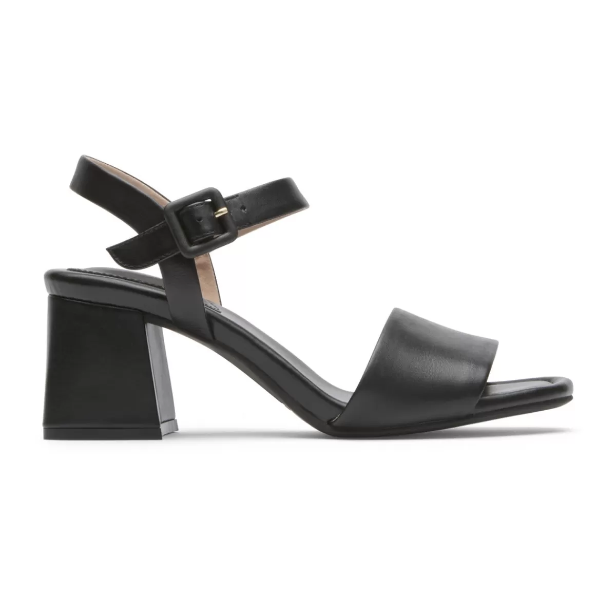 Saltos>Rockport Salto feminino Farrah com 2 tiras Preto