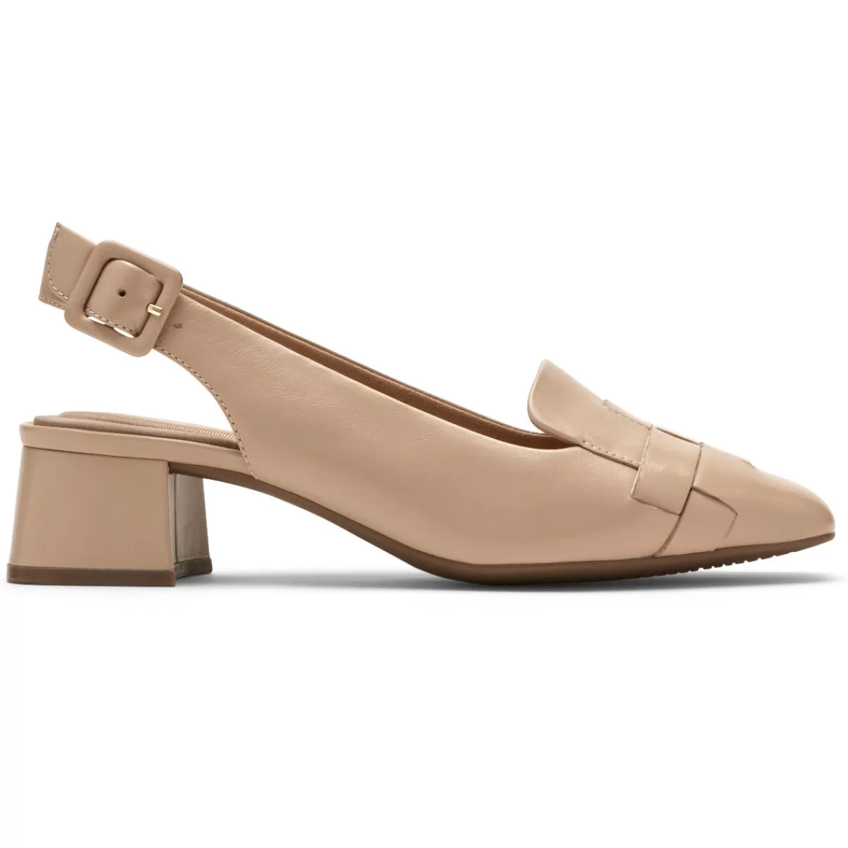 Saltos>Rockport Salto tecido Esma Total Motion feminino Bege Neutro