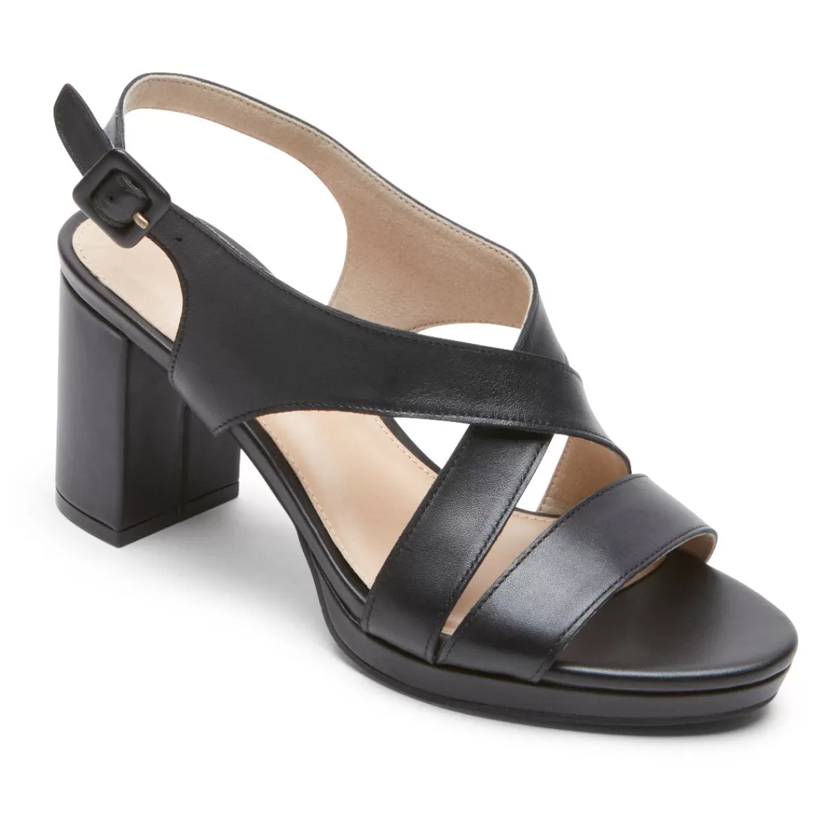Saltos>Rockport Salto tipo Tabitha feminino Preto