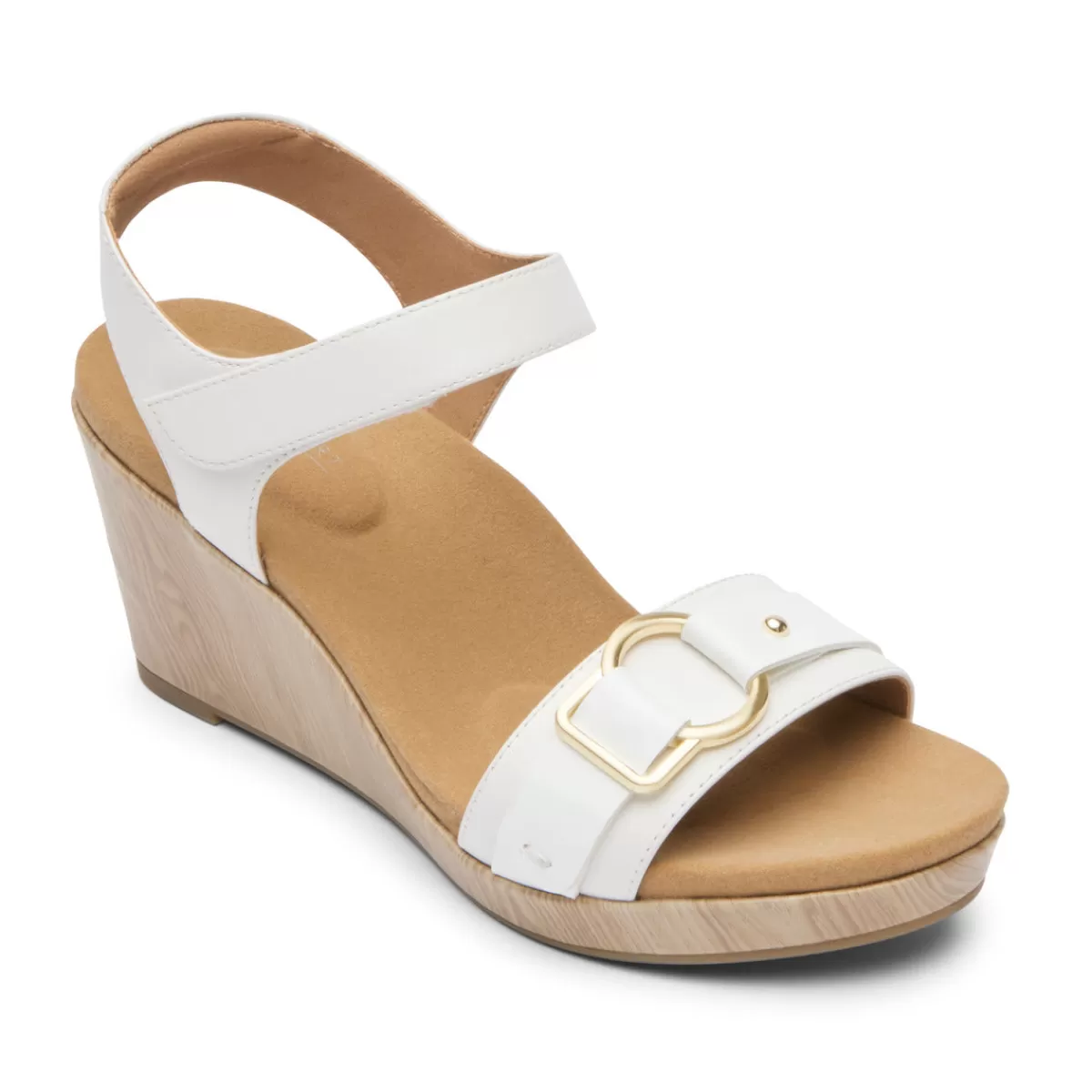Sandálias E Cunhas>Rockport Sandália Briah Feminina Branco