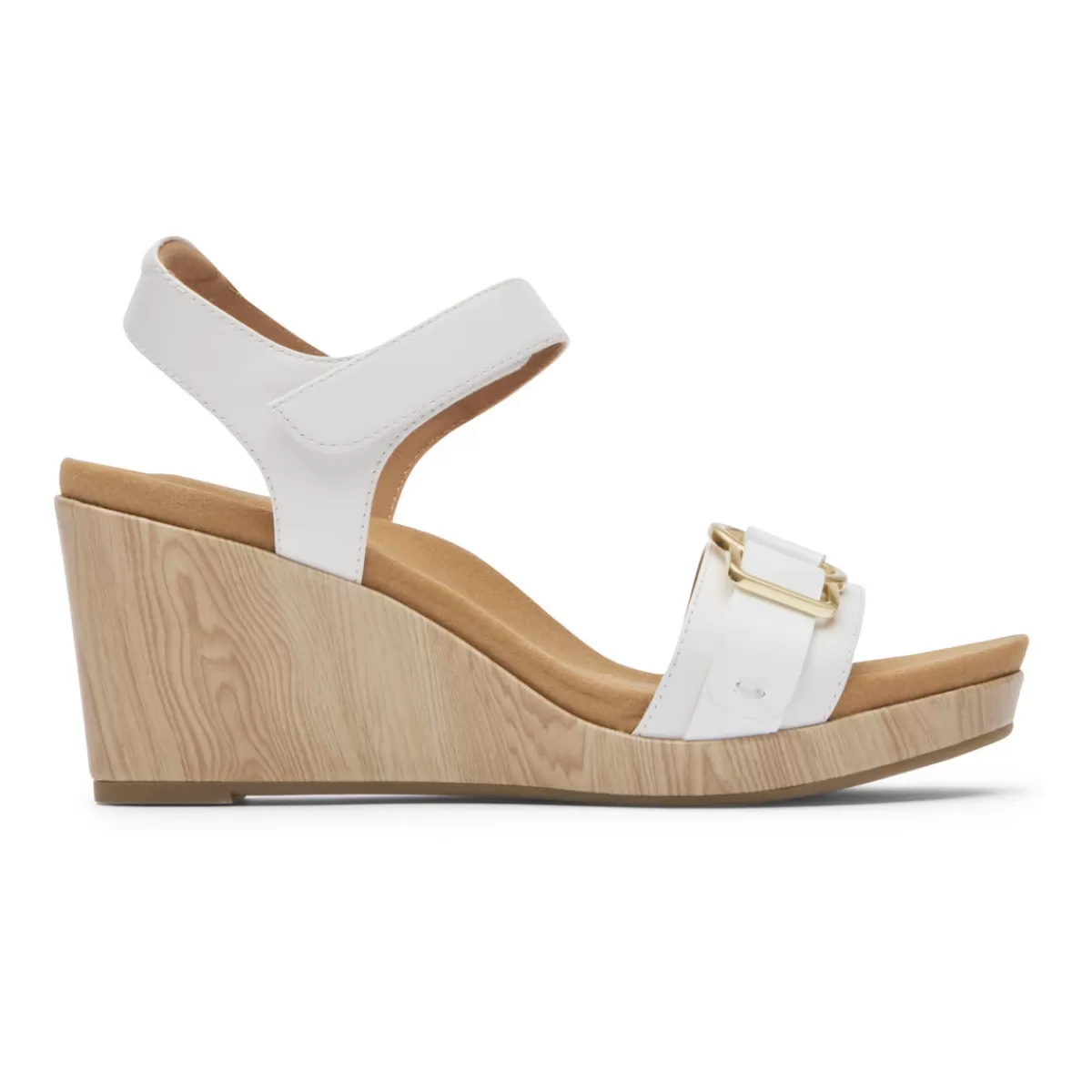 Sandálias E Cunhas>Rockport Sandália Briah Feminina Branco