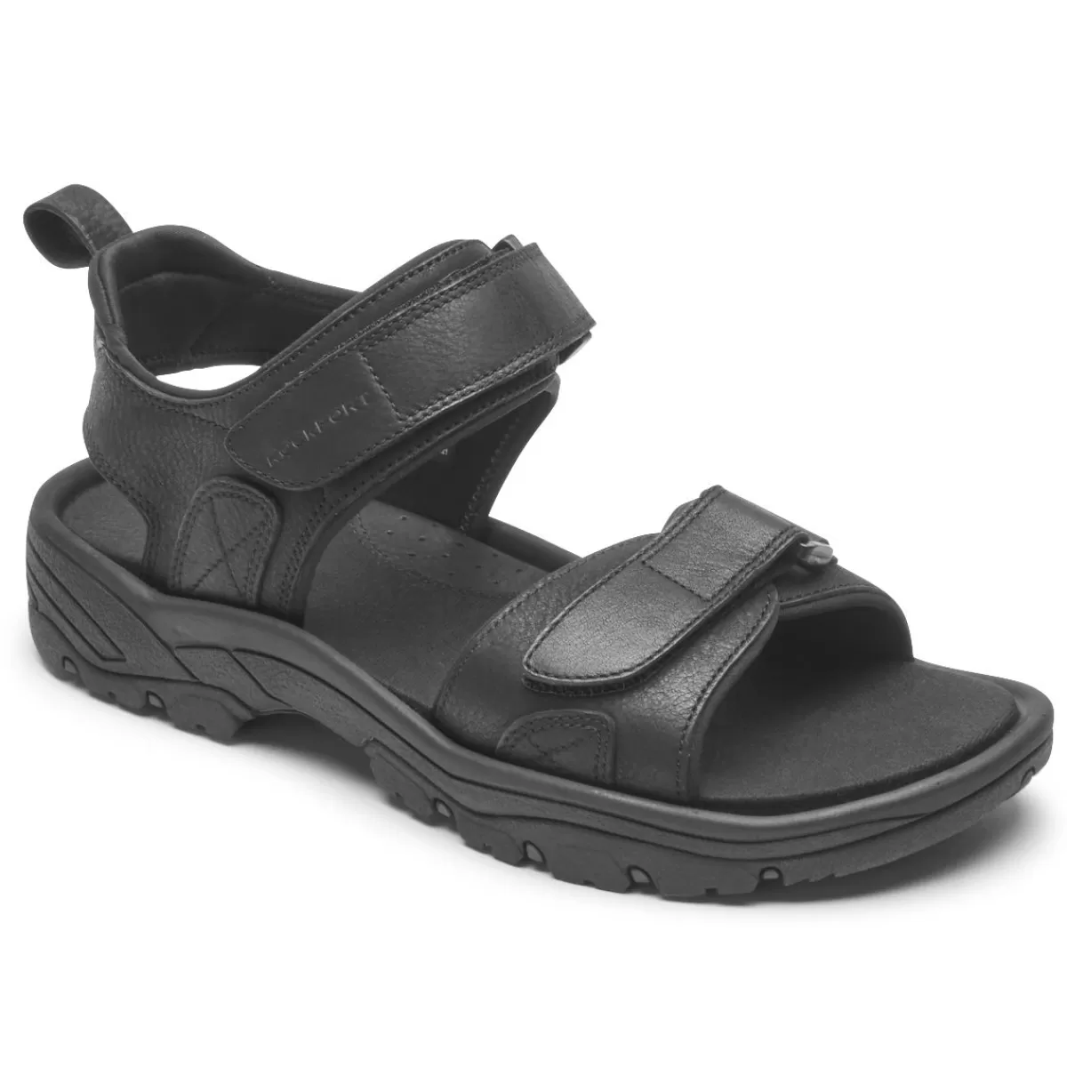 Sandálias>Rockport Sandália masculina Springboro Rocklake Preto