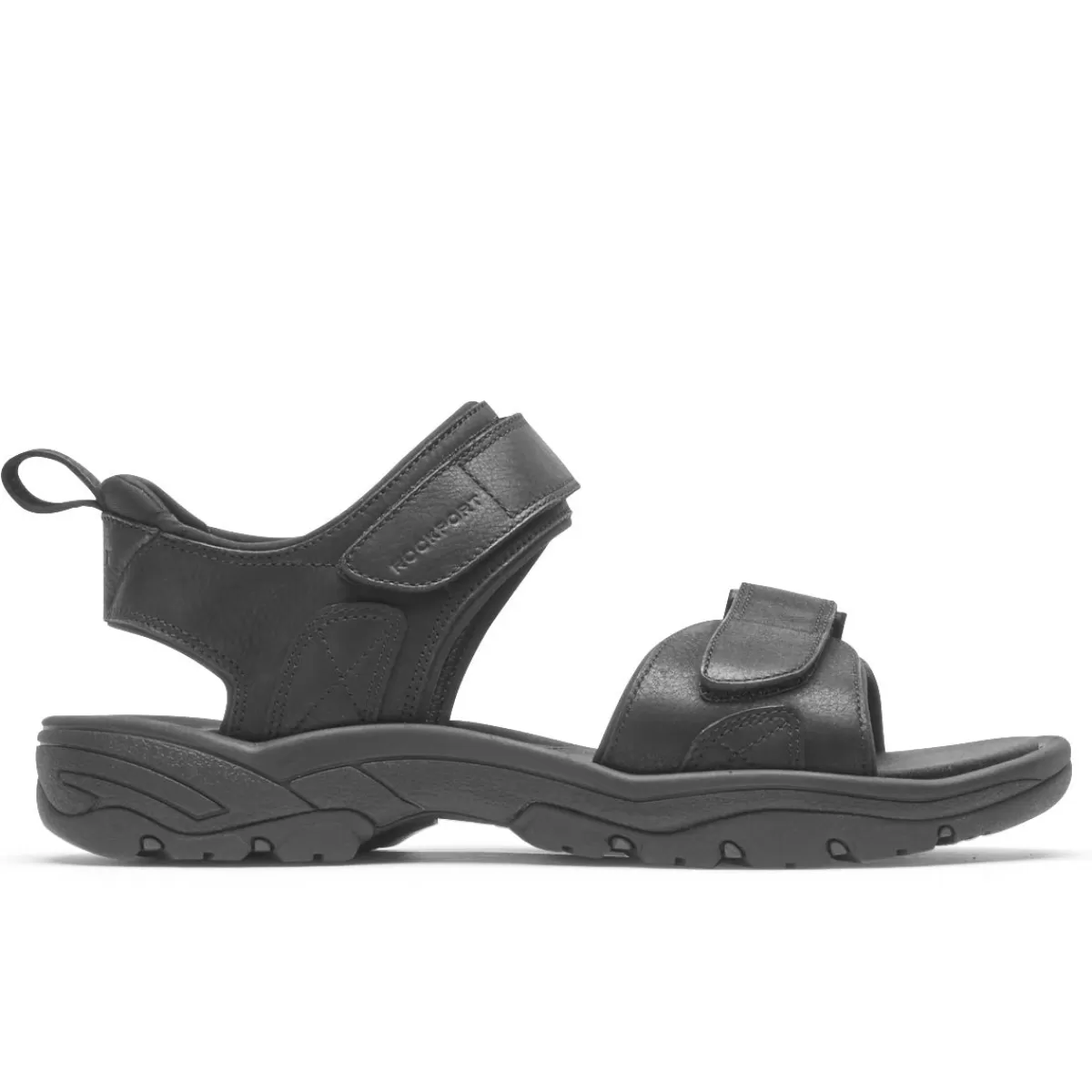 Sandálias>Rockport Sandália masculina Springboro Rocklake Preto