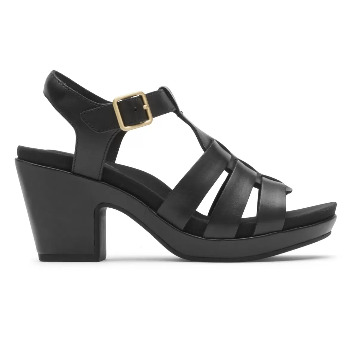Sandálias E Cunhas>Rockport Sandália Vivianne Feminina Preto
