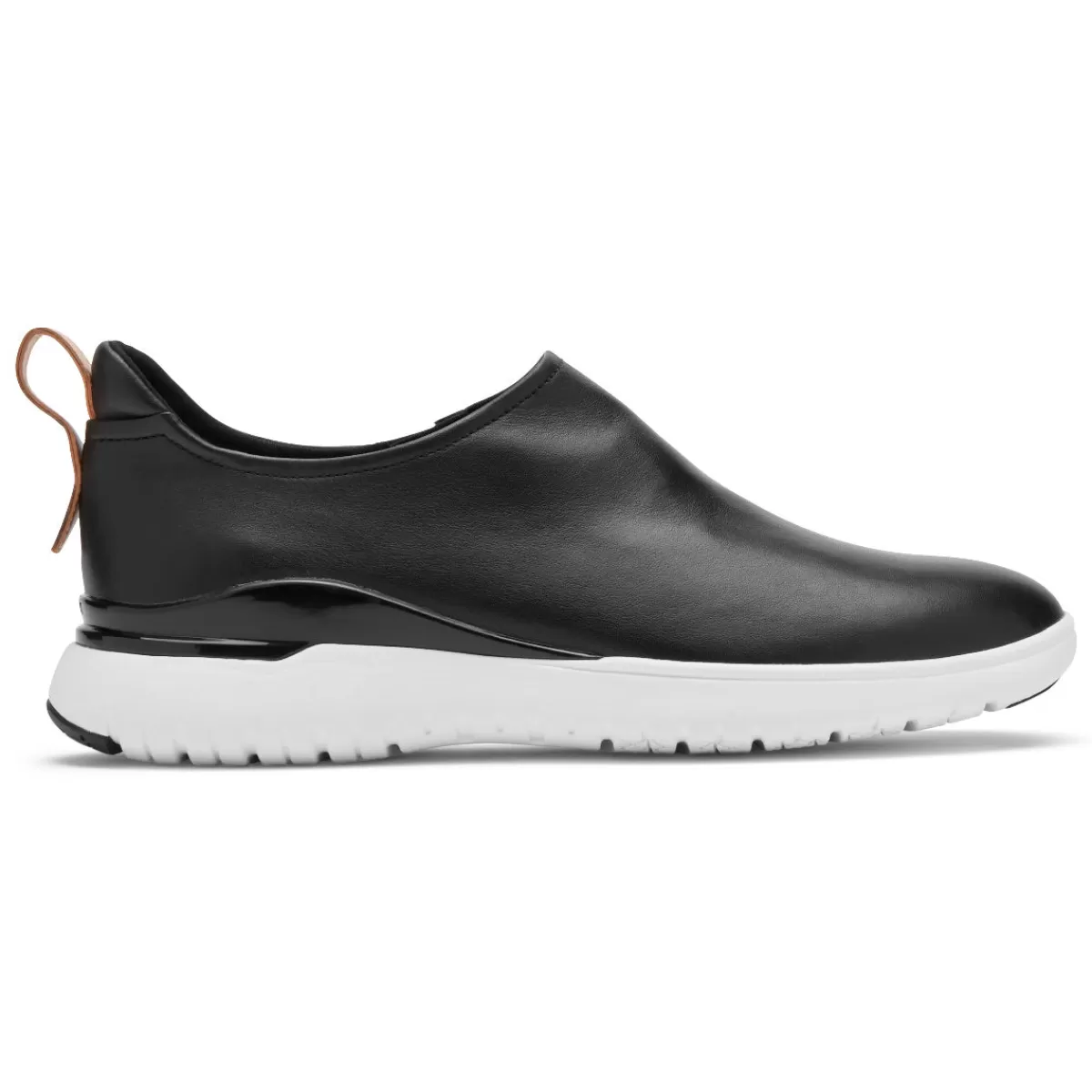 Sapatos>Rockport Sapato feminino Total Motion Sport de alto deslizamento Couro preto
