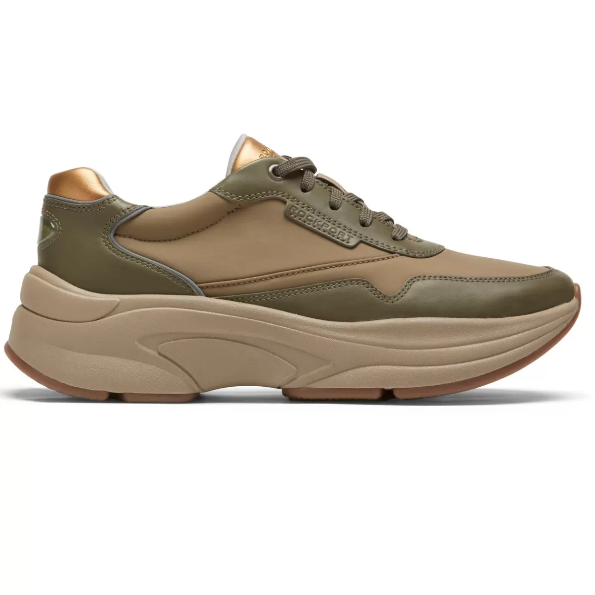 Tênis>Rockport Tênis feminino Prowalker Next Floresta Lthr/Têxtil