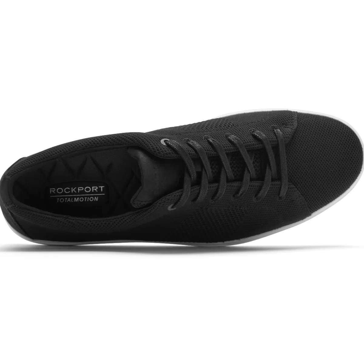 Tênis>Rockport Tênis masculino Total Motion Lite Mesh com renda na ponta dos pés Preto