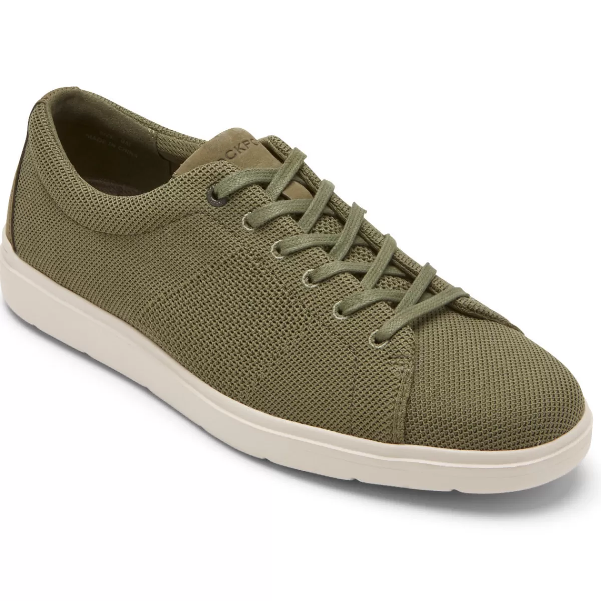 Tênis>Rockport Tênis masculino Total Motion Lite Mesh com renda na ponta dos pés Oliva