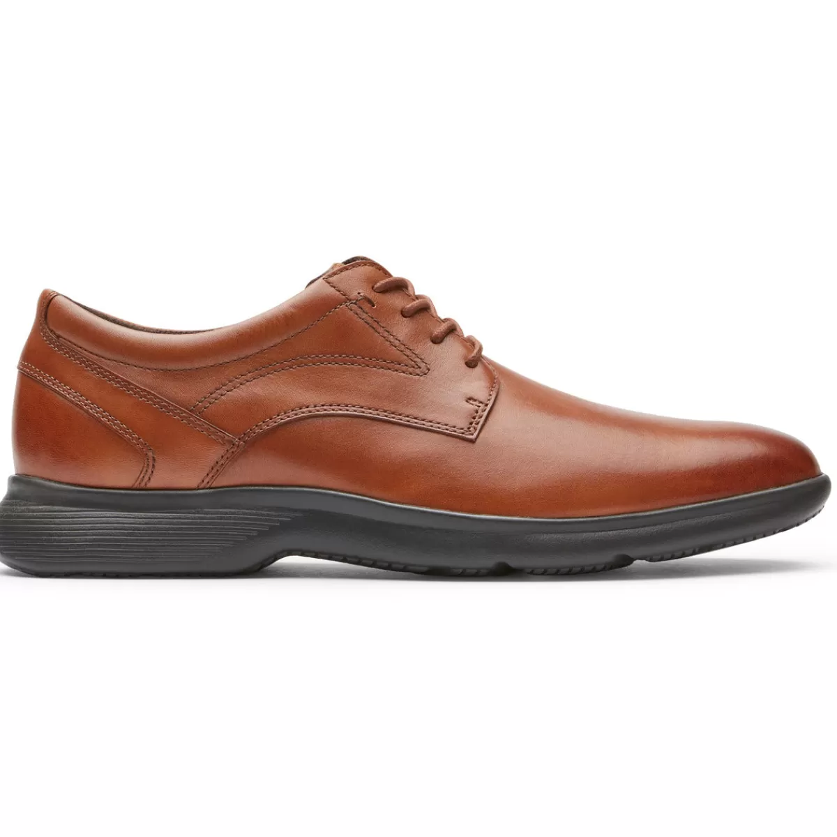 Oxfords E Cadarços>Rockport Truflex Dressports Masculino Oxford Bronzeado Britânico